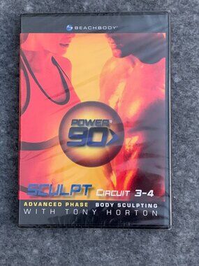 Beachbody Power 90 Sculpt Circuit 3-4 New Factory Sealed DVD with Tony Horton